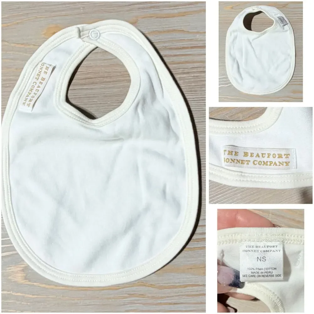 6 Assorted Cloth Baby Bib Bundle